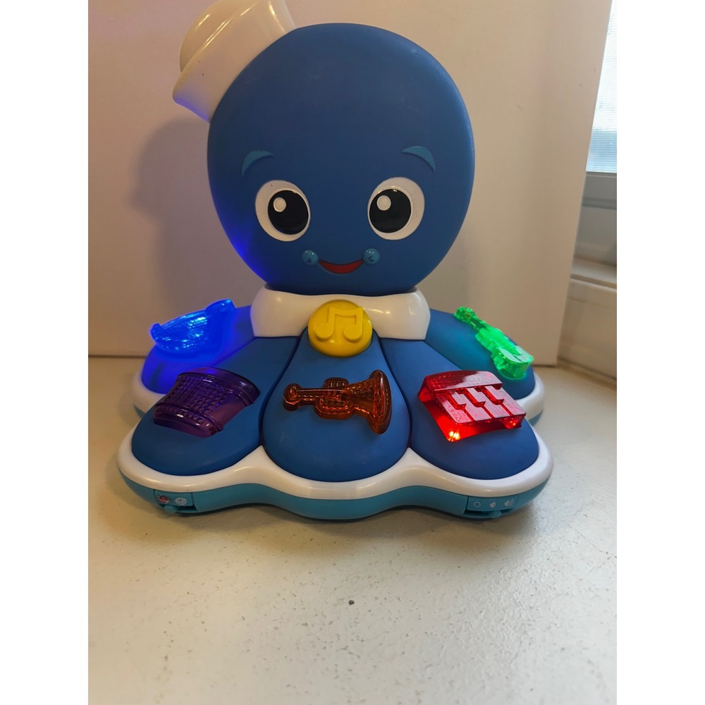 Baby Einstein Octopus Orchestra Musical Light Up Toy Blue 10811 Instrument Sound